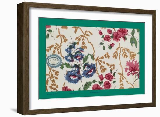 French Fabrics, 1800-50-null-Framed Giclee Print