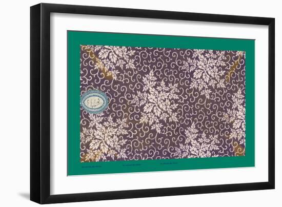 French Fabrics, 1800-50-null-Framed Giclee Print