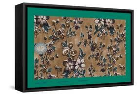 French Fabrics, 1800-50-null-Framed Stretched Canvas