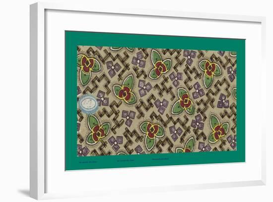 French Fabrics, 1800-50-null-Framed Giclee Print