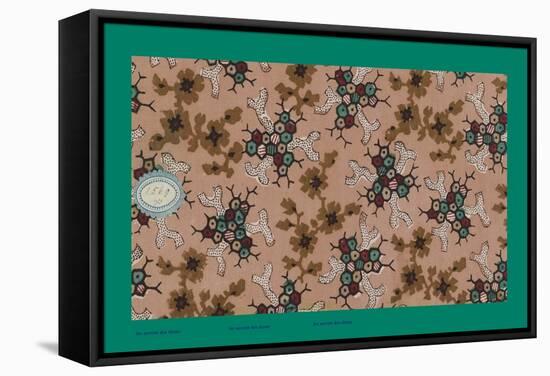 French Fabrics, 1800-50-null-Framed Stretched Canvas