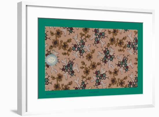 French Fabrics, 1800-50-null-Framed Giclee Print