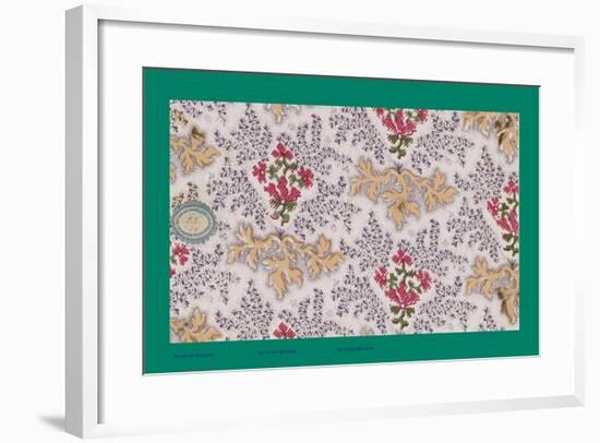 French Fabrics, 1800-50-null-Framed Giclee Print