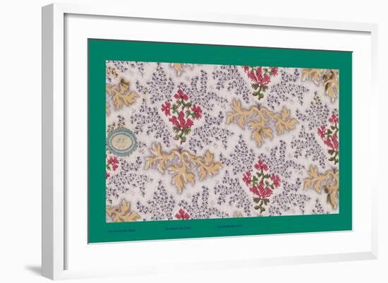 French Fabrics, 1800-50-null-Framed Giclee Print