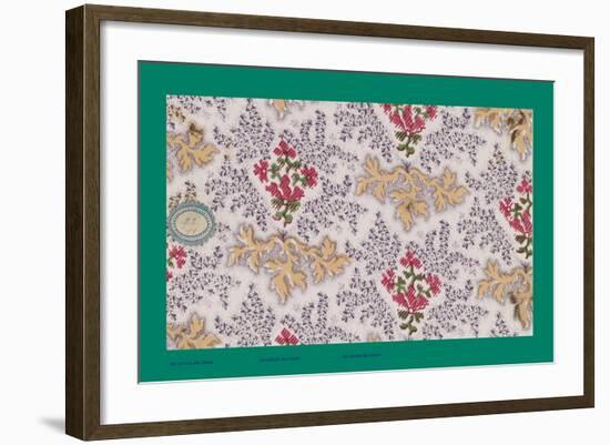 French Fabrics, 1800-50-null-Framed Giclee Print