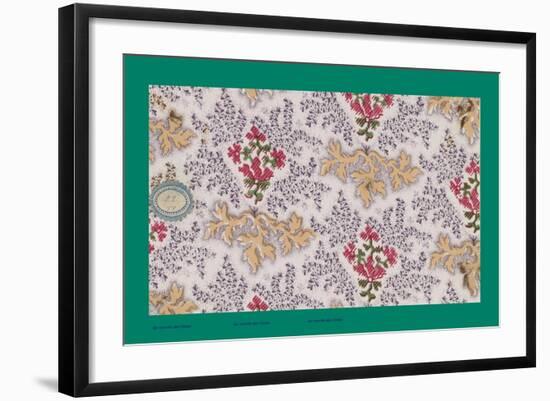 French Fabrics, 1800-50-null-Framed Giclee Print