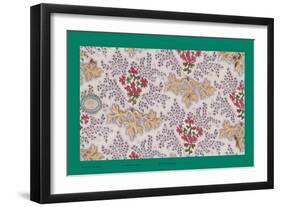 French Fabrics, 1800-50-null-Framed Giclee Print