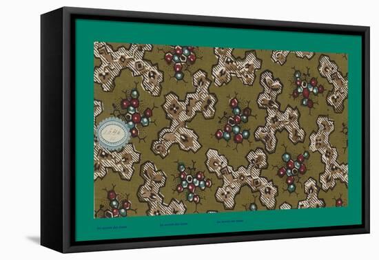 French Fabrics, 1800-50-null-Framed Stretched Canvas