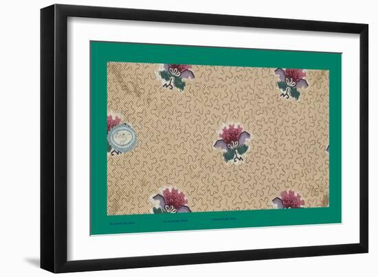 French Fabrics, 1800-50-null-Framed Giclee Print