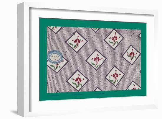 French Fabrics, 1800-50-null-Framed Giclee Print