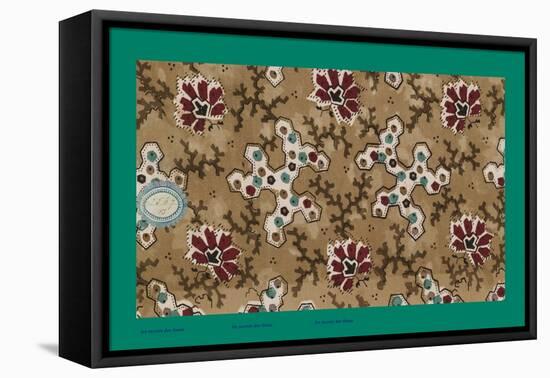 French Fabrics, 1800-50-null-Framed Stretched Canvas