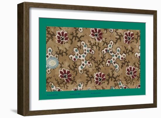 French Fabrics, 1800-50-null-Framed Giclee Print