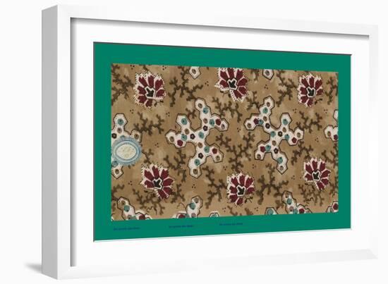 French Fabrics, 1800-50-null-Framed Giclee Print