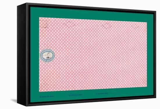 French Fabrics, 1800-50-null-Framed Stretched Canvas