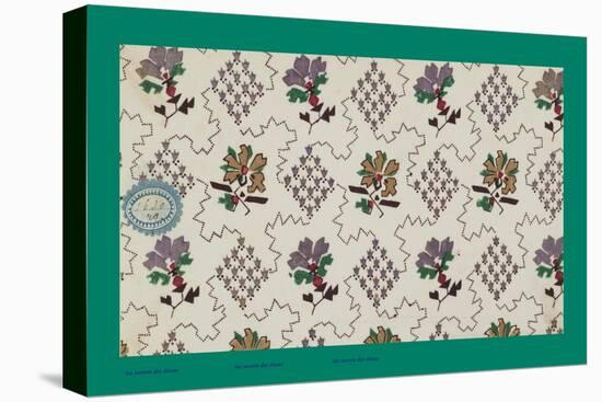 French Fabrics, 1800-50-null-Stretched Canvas