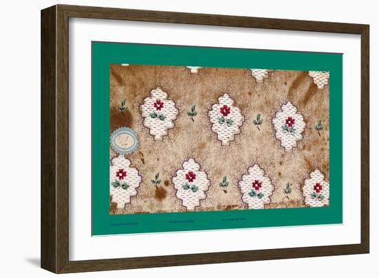 French Fabrics, 1800-50-null-Framed Giclee Print