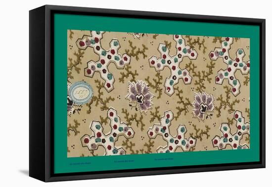 French Fabrics, 1800-50-null-Framed Stretched Canvas