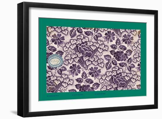 French Fabrics, 1800-50-null-Framed Giclee Print