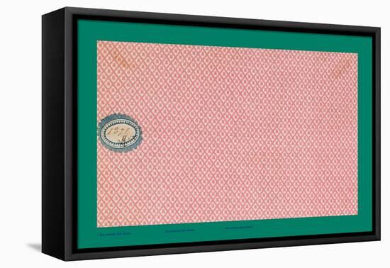 French Fabrics, 1800-50-null-Framed Stretched Canvas