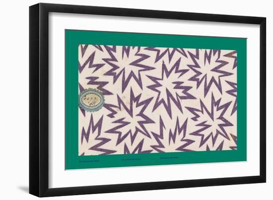 French Fabrics, 1800-50-null-Framed Giclee Print