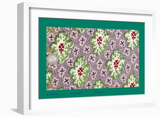 French Fabrics, 1800-50-null-Framed Giclee Print