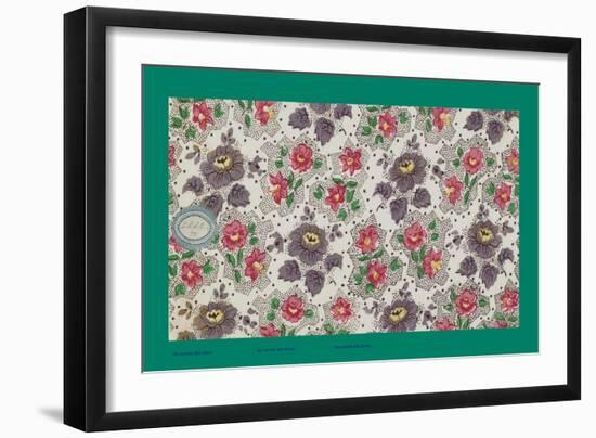 French Fabrics, 1800-50-null-Framed Giclee Print