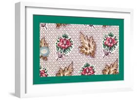 French Fabrics, 1800-50-null-Framed Giclee Print