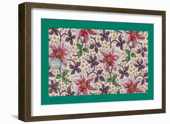 French Fabrics, 1800-50-null-Framed Giclee Print