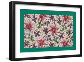 French Fabrics, 1800-50-null-Framed Giclee Print