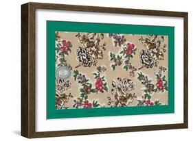 French Fabrics, 1800-50-null-Framed Giclee Print