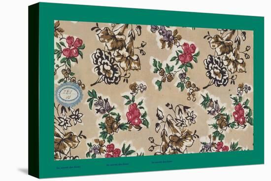 French Fabrics, 1800-50-null-Stretched Canvas