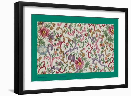 French Fabrics, 1800-50-null-Framed Giclee Print