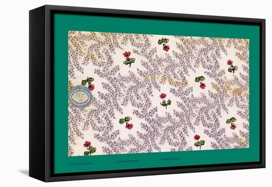 French Fabrics, 1800-50-null-Framed Stretched Canvas