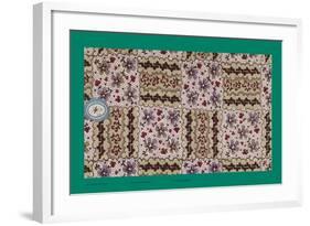 French Fabrics, 1800-50-null-Framed Giclee Print