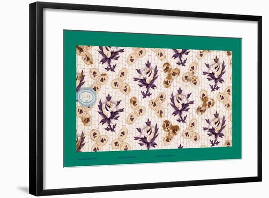 French Fabrics, 1800-50-null-Framed Giclee Print