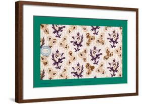 French Fabrics, 1800-50-null-Framed Giclee Print