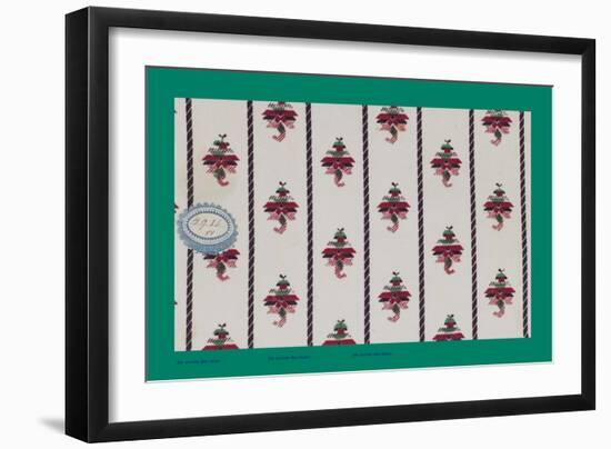 French Fabrics, 1800-50-null-Framed Giclee Print