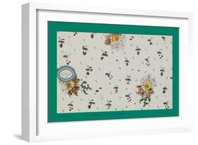 French Fabrics, 1800-50-null-Framed Giclee Print