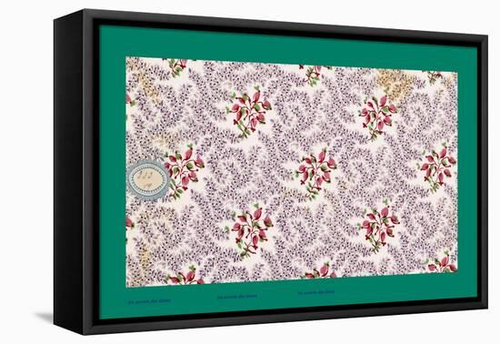 French Fabrics, 1800-50-null-Framed Stretched Canvas