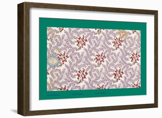 French Fabrics, 1800-50-null-Framed Giclee Print