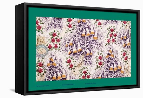 French Fabrics, 1800-50-null-Framed Stretched Canvas