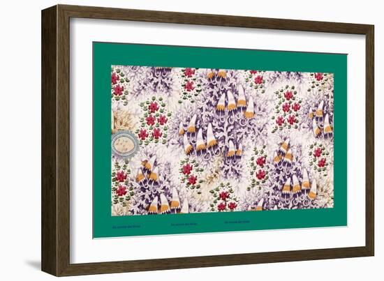 French Fabrics, 1800-50-null-Framed Giclee Print