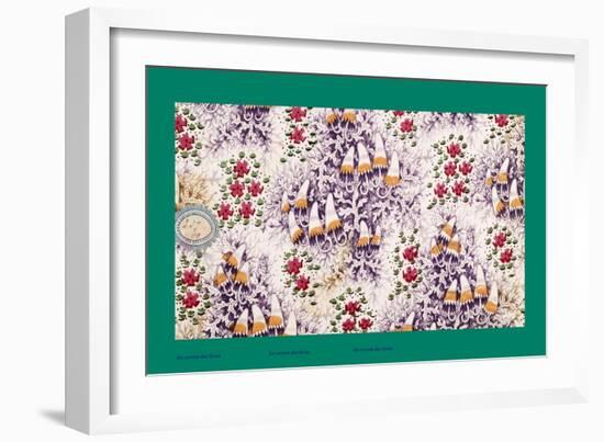 French Fabrics, 1800-50-null-Framed Giclee Print