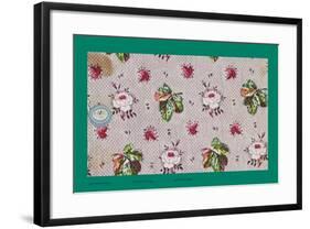 French Fabrics, 1800-50-null-Framed Giclee Print