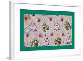 French Fabrics, 1800-50-null-Framed Giclee Print