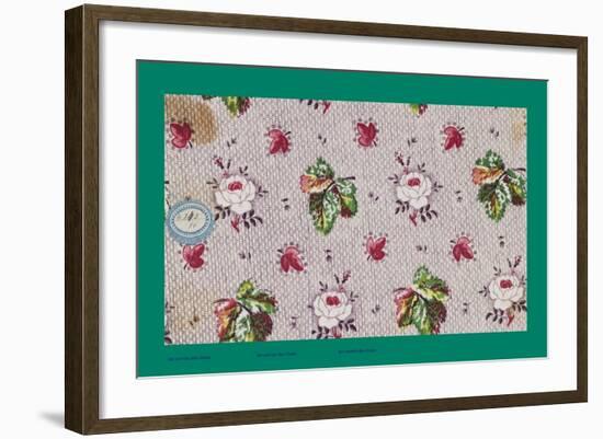 French Fabrics, 1800-50-null-Framed Giclee Print