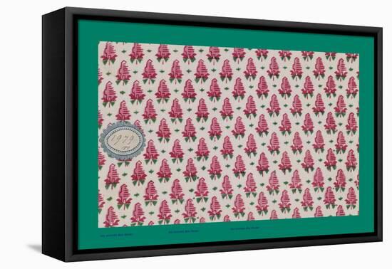 French Fabrics, 1800-50-null-Framed Stretched Canvas