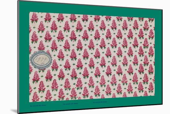 French Fabrics, 1800-50-null-Mounted Giclee Print