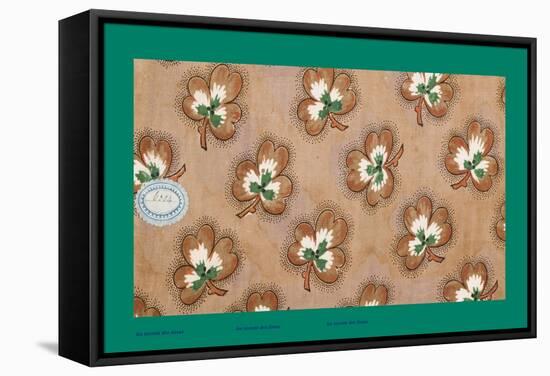 French Fabrics, 1800-50-null-Framed Stretched Canvas