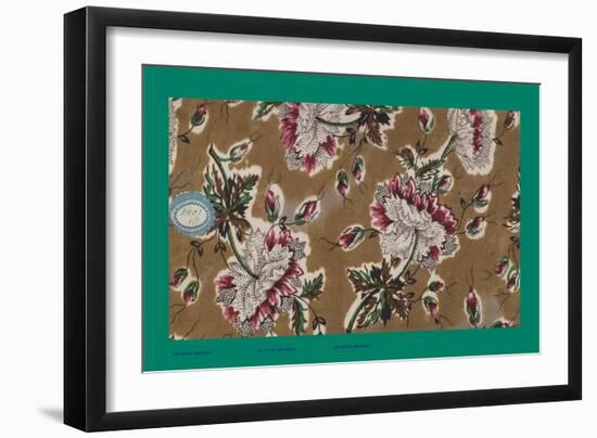 French Fabrics, 1800-50-null-Framed Giclee Print